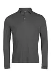 PIMA COTTON PITKÄHIHAINEN PIKEE - Pikeepaidat - T1442 - 1