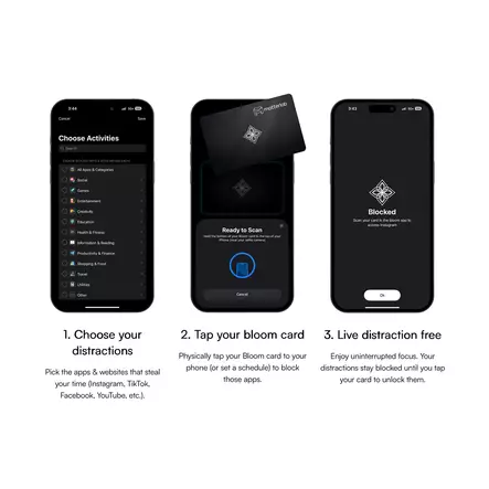 Bloom App Blocker -kortti - Mainoslahjat - bloom-card - 2
